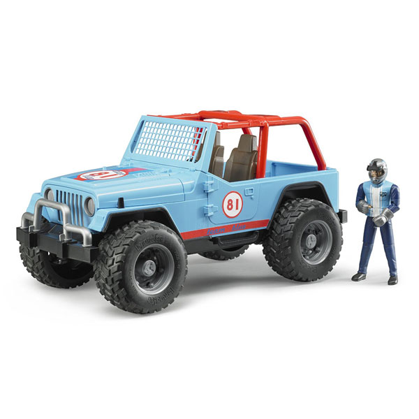 внедорожник bruder jeep cross counrty racer (02-541) 29 см